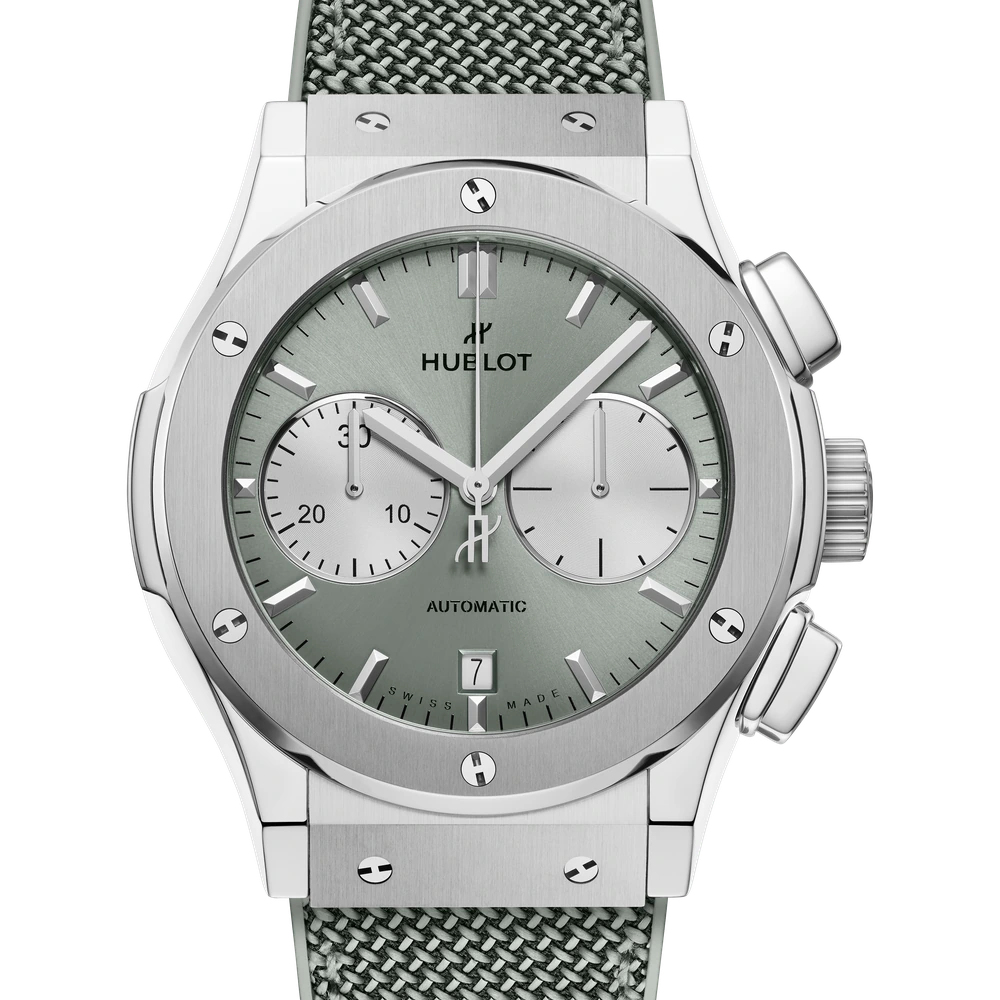 Hublot Chronograph Titanium Sage Green 45 mm