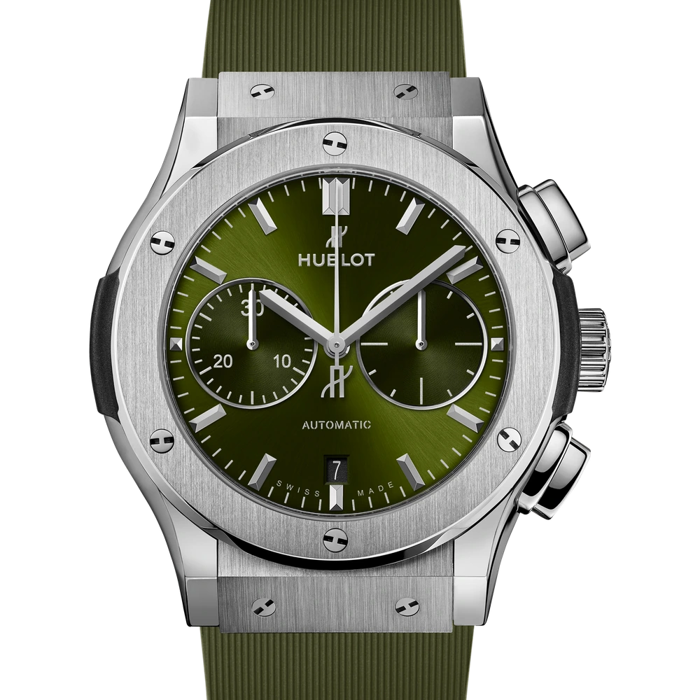 Hublot Chronograph Titanium Green 45 mm