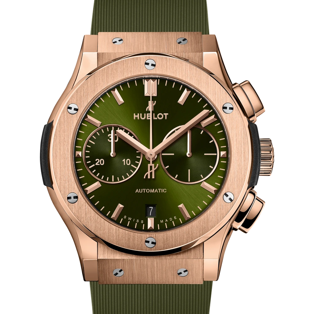 Hublot Chronograph King Gold Green 45 mm