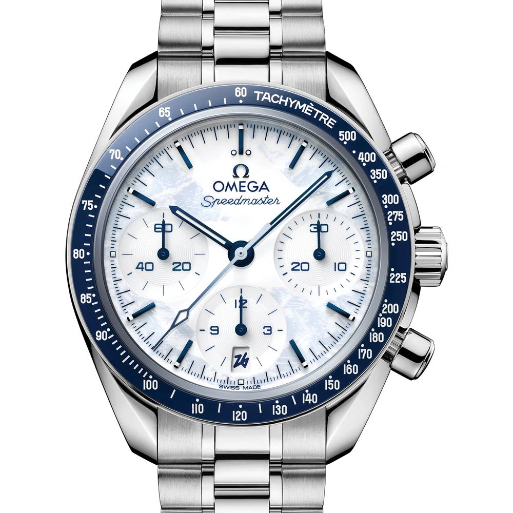Omega 38 mm, steel on steel