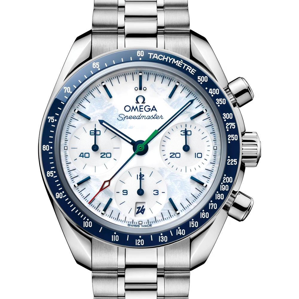 Omega 38 mm, steel on steel