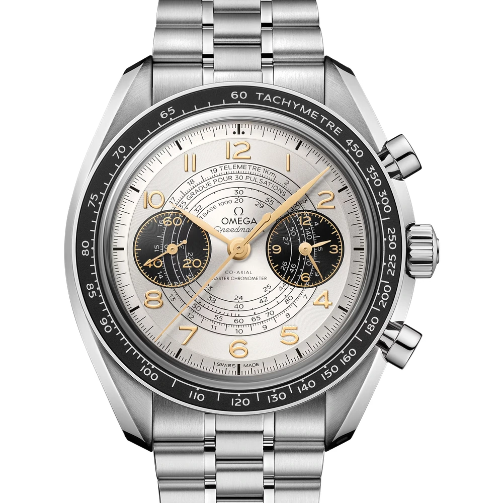 Omega 43 mm, steel on steel