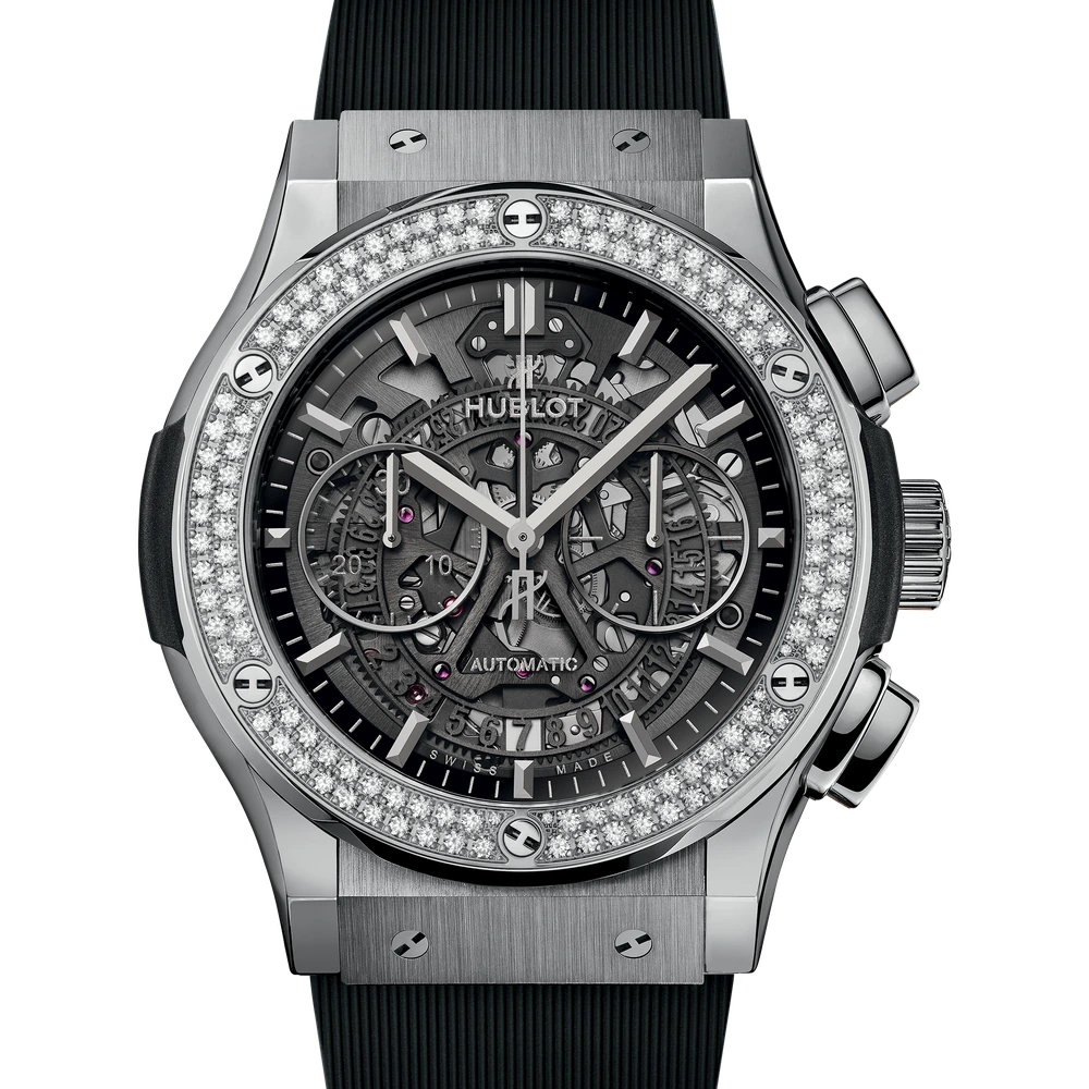 Hublot Aerofusion Titanium Diamonds 45 mm