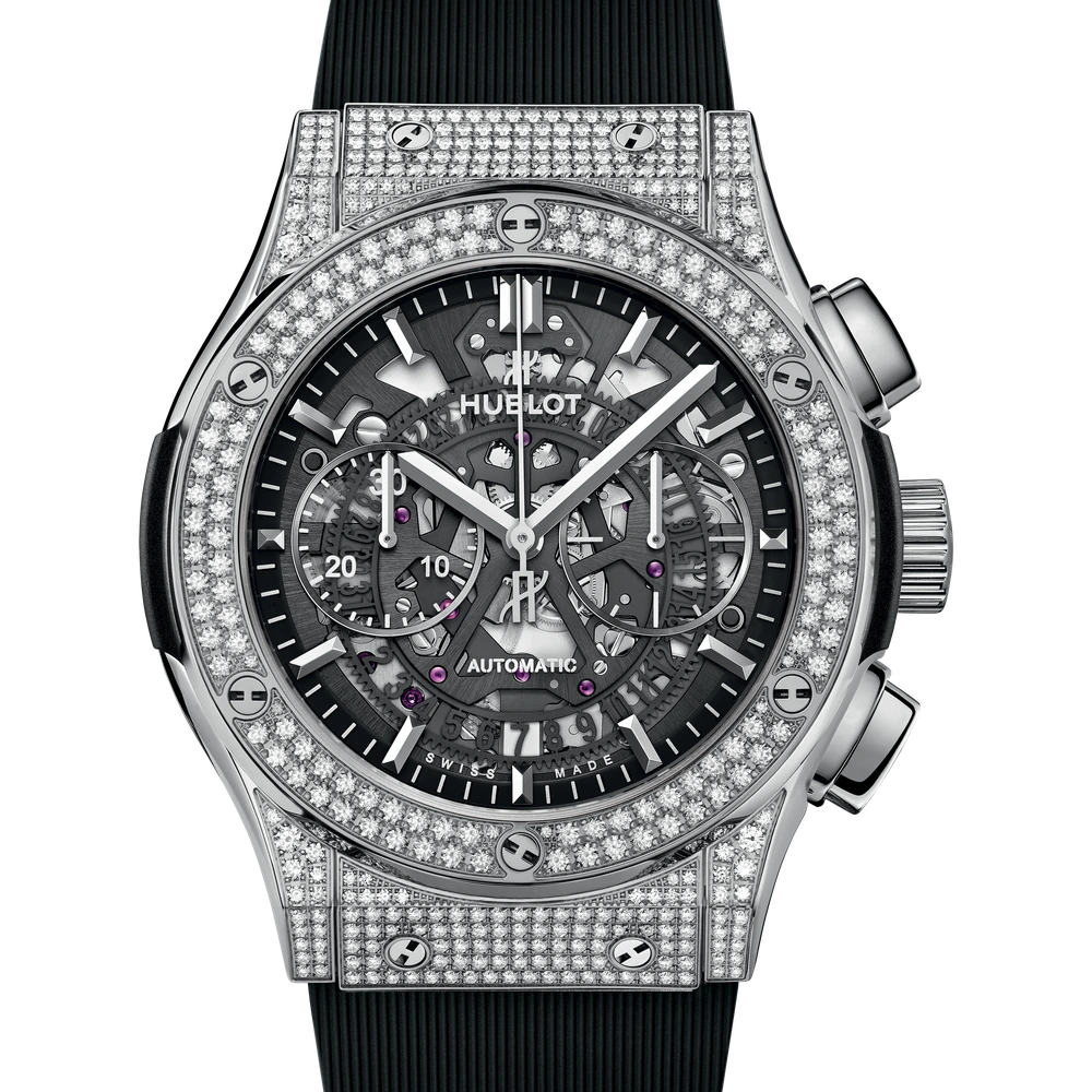 Hublot Aerofusion Titanium Pavé