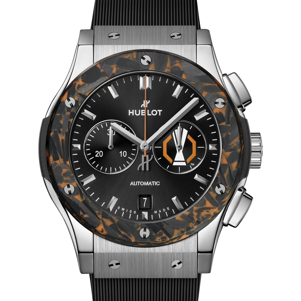 Hublot Chronograph UEFA Europa League Titanium Carbon 42 mm