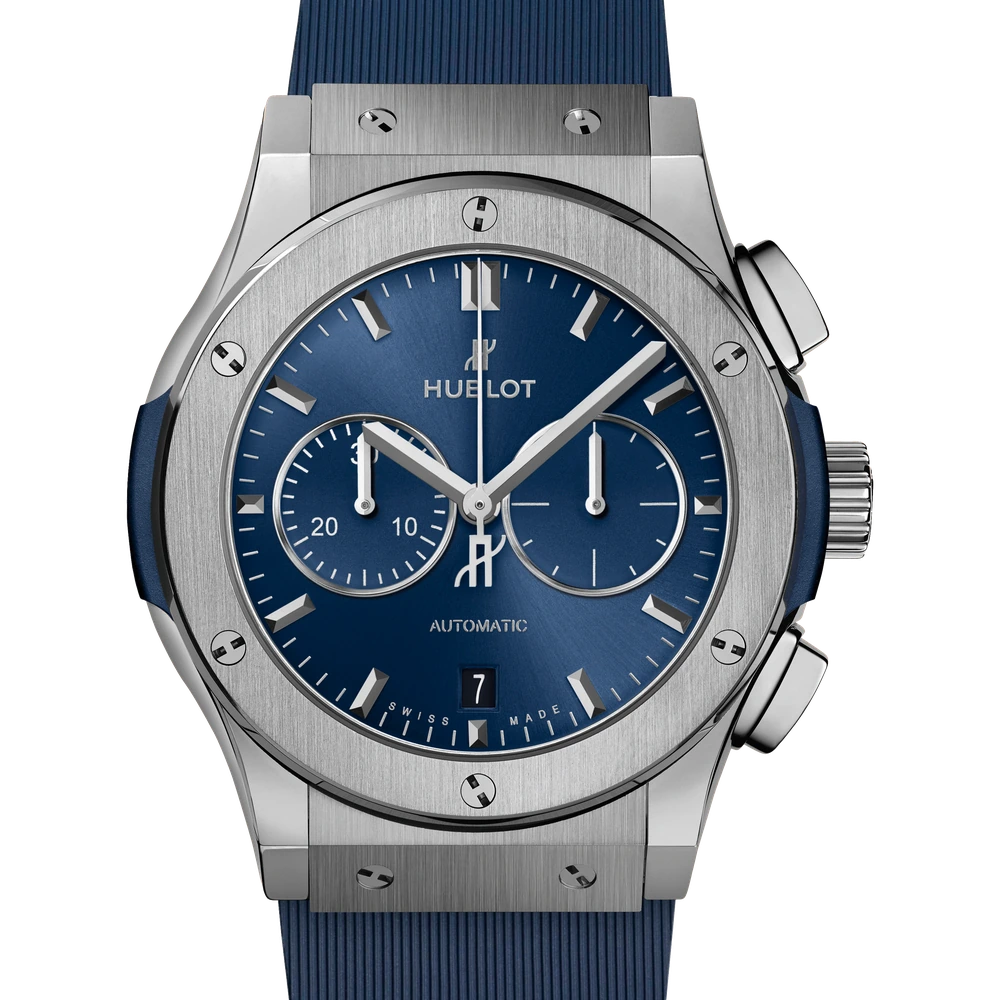 Hublot Chronograph Titanium Blue 42 mm