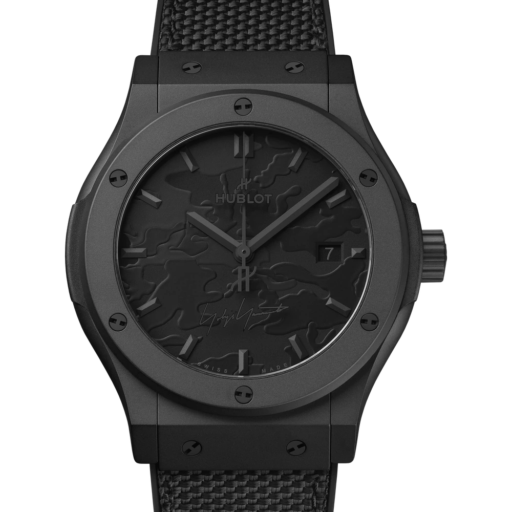 Hublot Yohji Yamamoto All Black Camo 42 mm