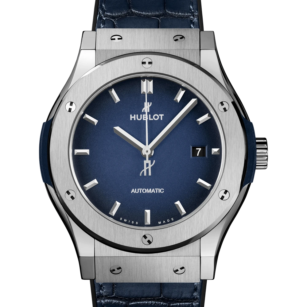 Hublot Titanium Deep Blue 42 mm
