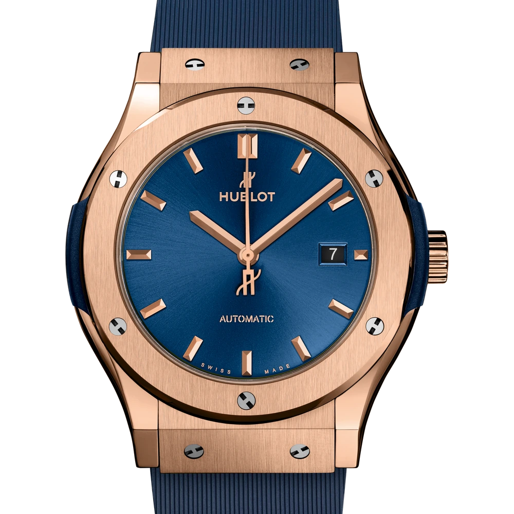 Hublot King Gold Blue 42 mm