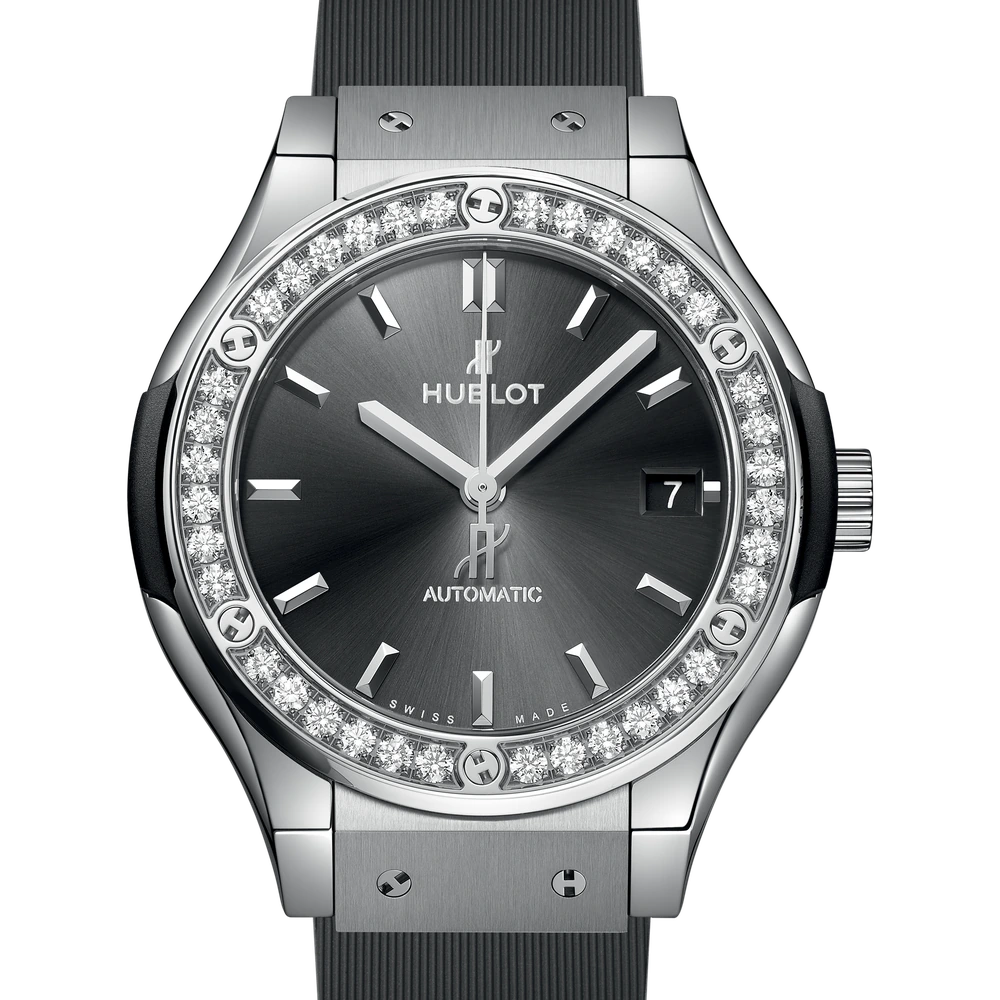 Hublot Racing Grey Titanium Diamonds 38 mm