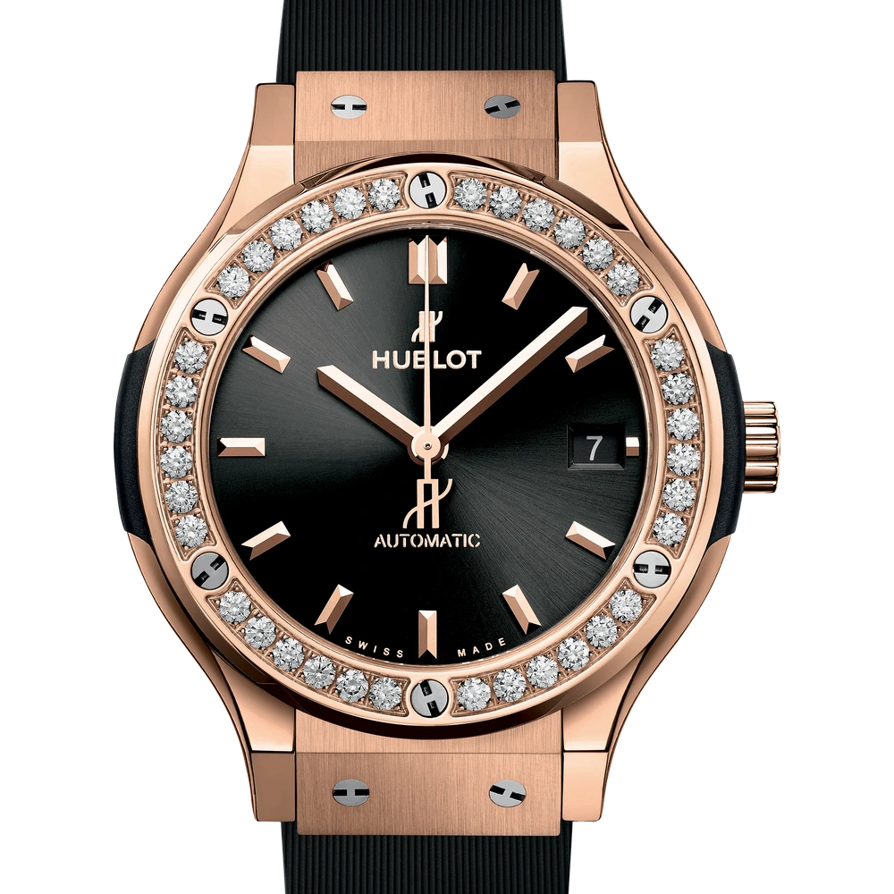 Hublot King Gold Diamonds 38 mm