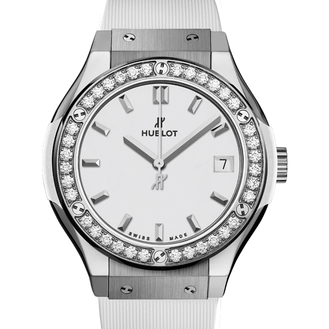 Hublot Titanium White Diamonds 33 mm