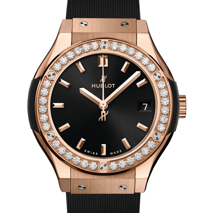 Hublot King Gold Diamonds 33 mm