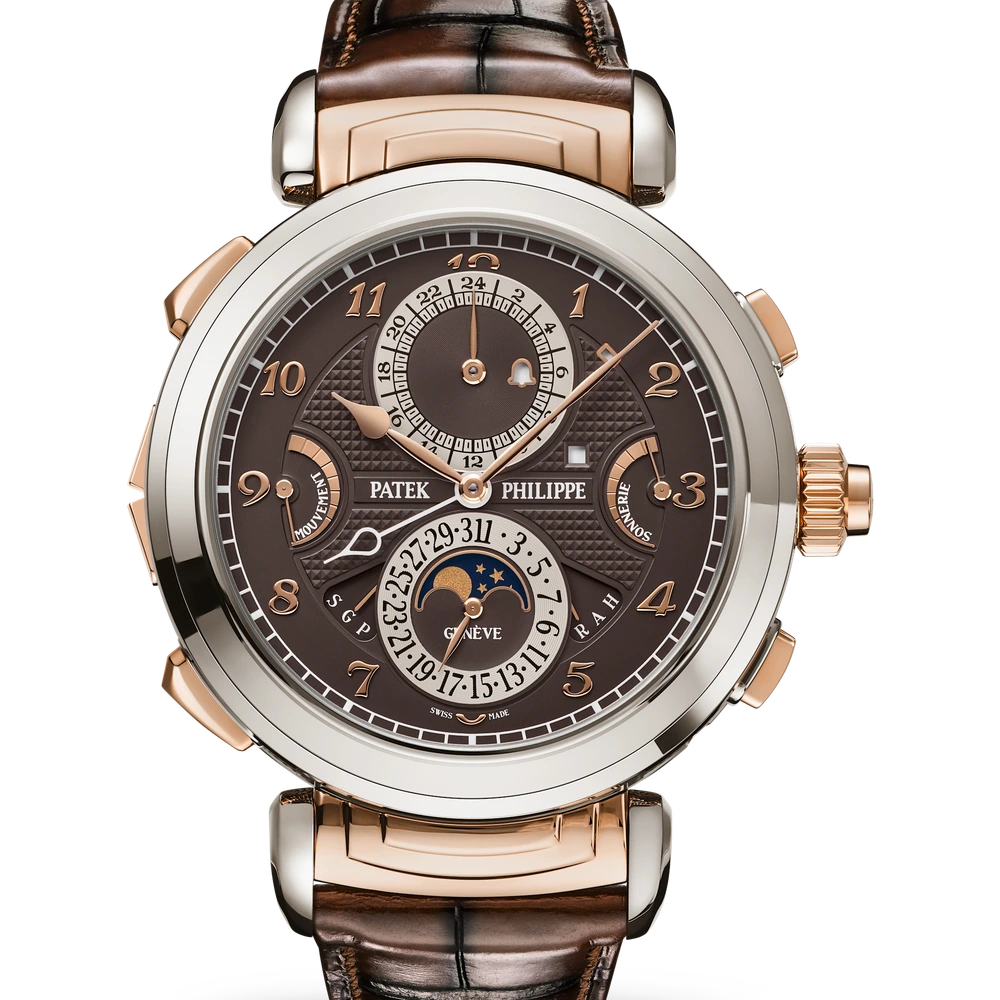 Patek Philippe Rose gold and white gold, Manual winding