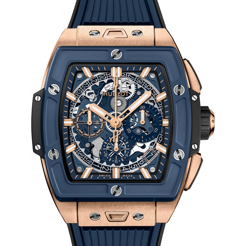 Hublot King Gold Blue Ceramic 42 mm