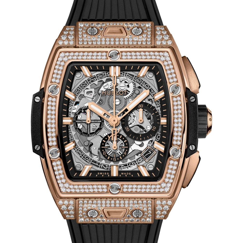 Hublot King Gold Pavé 42 mm