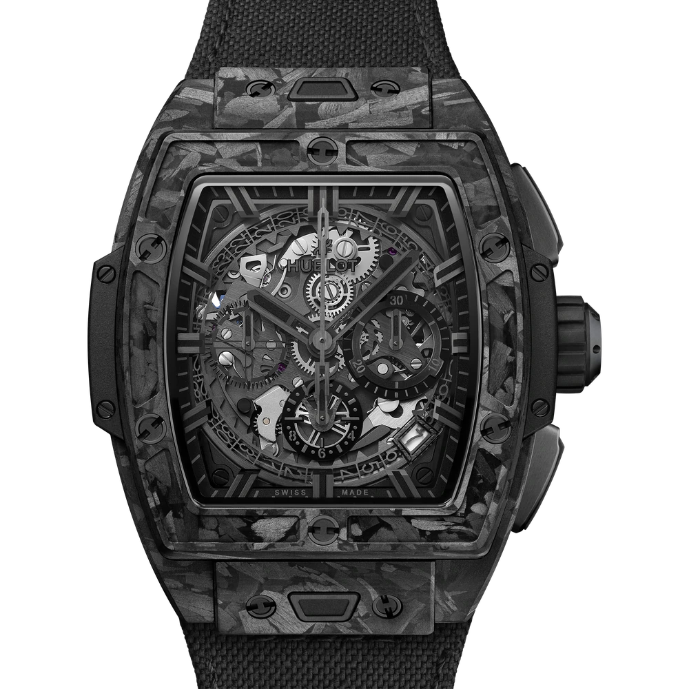 Hublot Frosted Carbon 42 mm