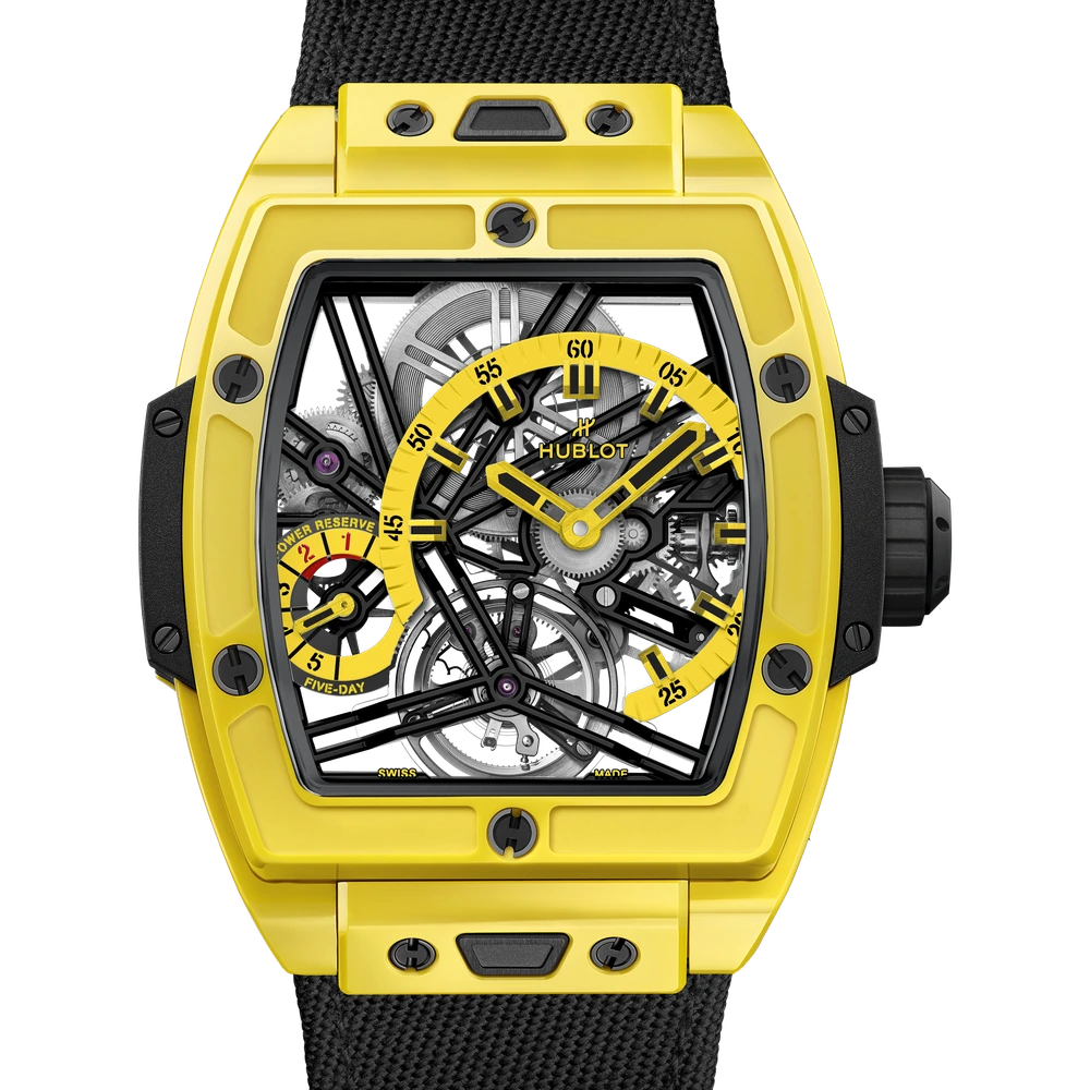 Hublot Tourbillon 5-Day Power Reserve Yellow Magic 42 mm