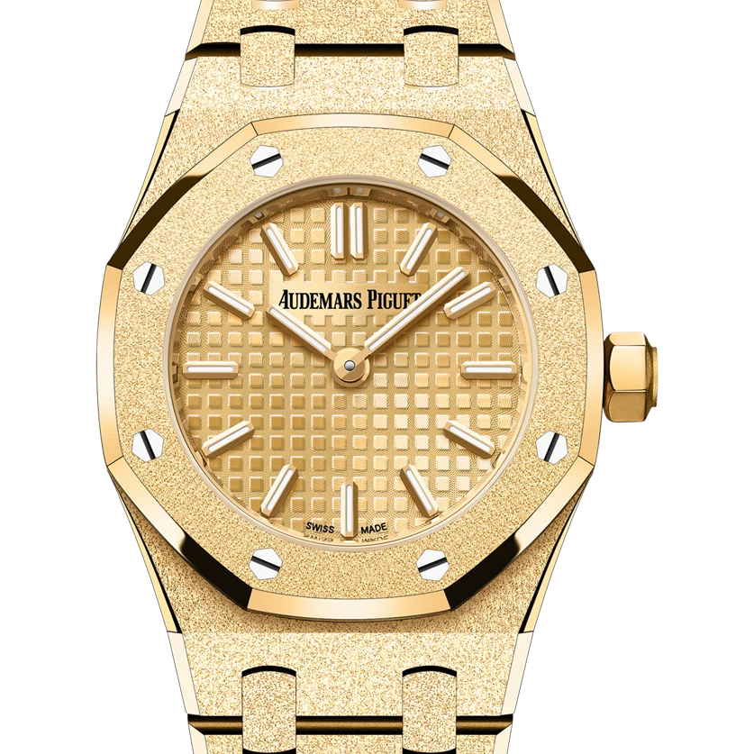 Audemars Piguet Mini Frosted Gold Quartz