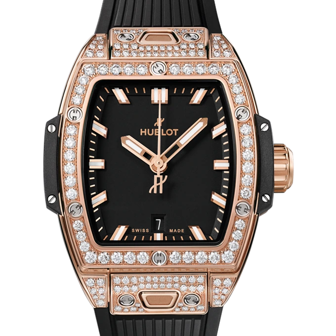 Hublot King Gold Pavé 32 mm