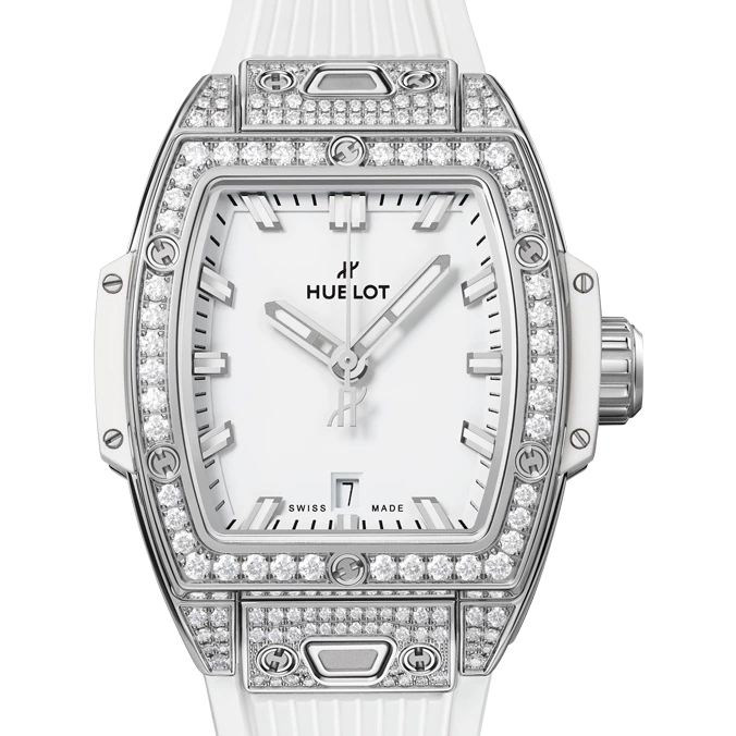 Hublot Steel White Pavé 32 mm