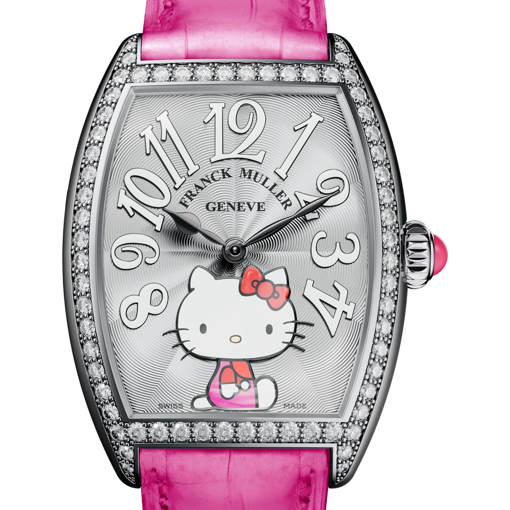 Franck Muller Cintrée Curvex Hello Kitty