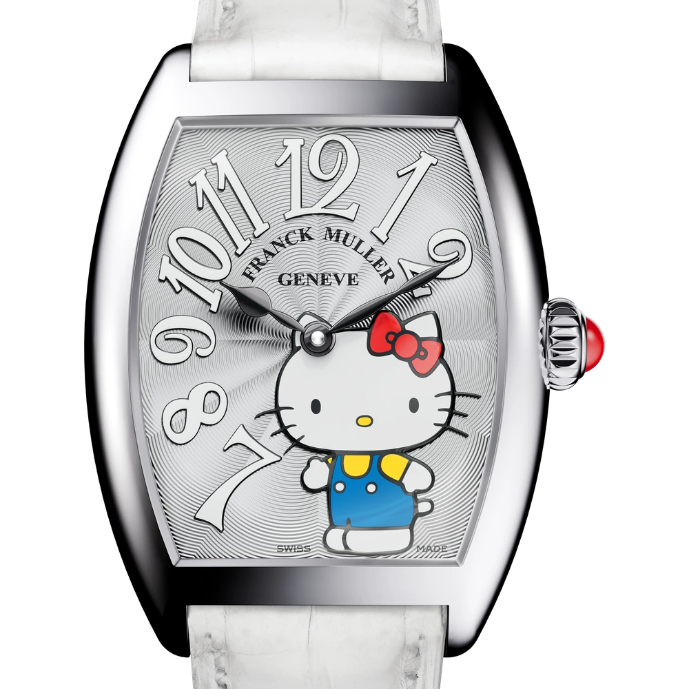 Franck Muller Cintrée Curvex Hello Kitty