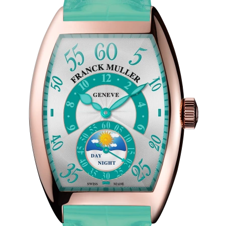 Franck Muller Cintrée Curvex Retrograde Hour Day & Night