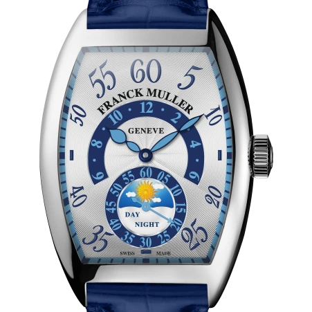 Franck Muller Cintrée Curvex Retrograde Hour Day & Night