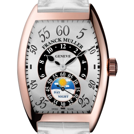 Franck Muller Cintrée Curvex Retrograde Hour Day & Night