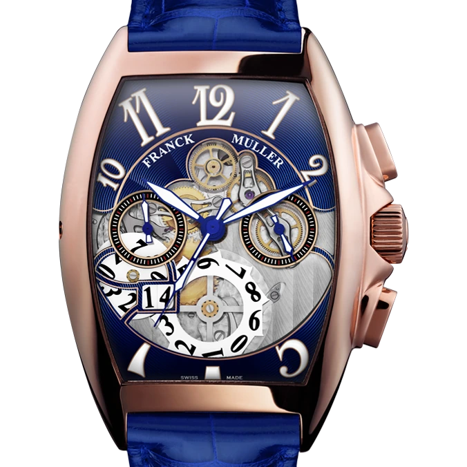 Franck Muller Cintrée Curvex Grande Date