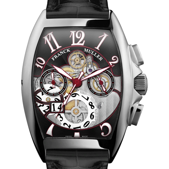 Franck Muller Cintrée Curvex Grande Date