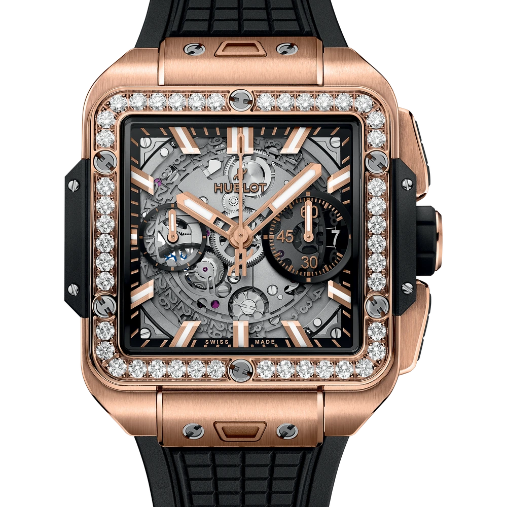 Hublot Unico King Gold Diamonds 42 mm