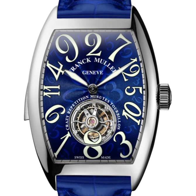 Franck Muller Cintrée Curvex Crazy Hours Répétition Minutes Tourbillon