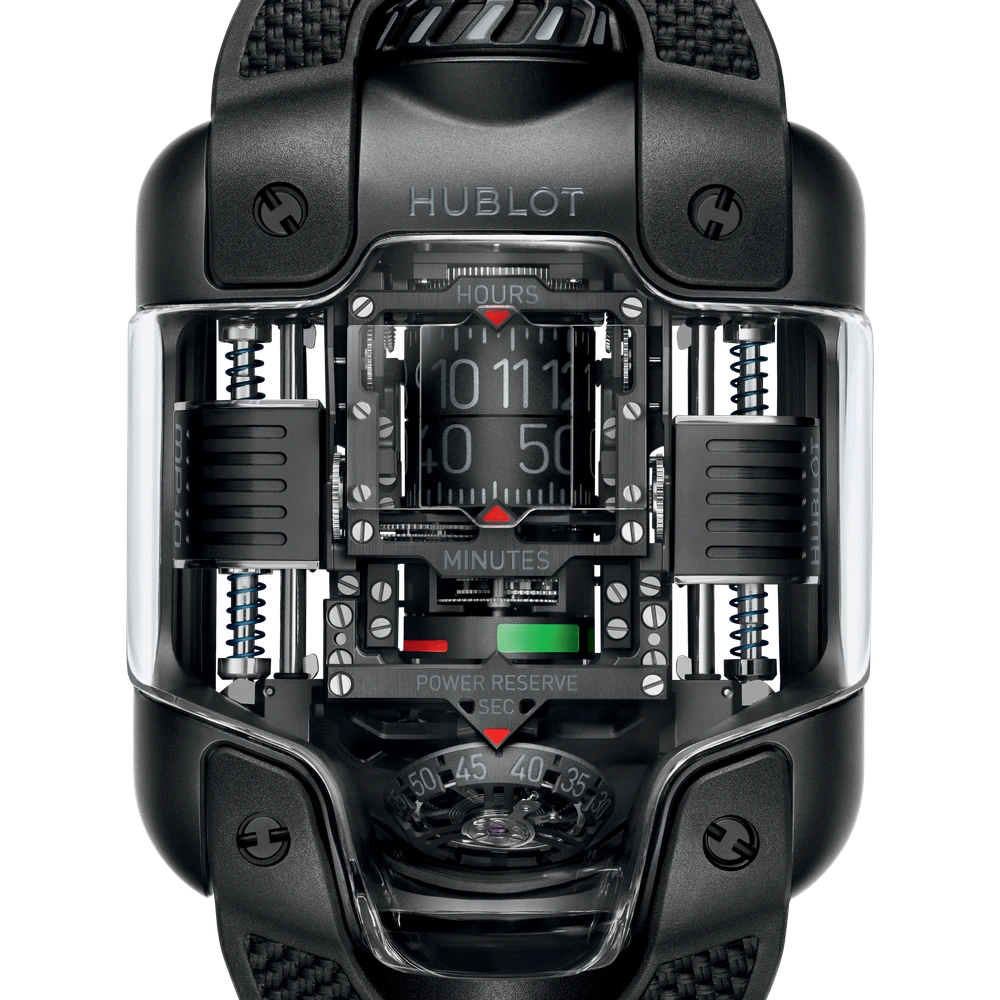 Hublot MP-10 Tourbillon Weight Energy System All Black 41.5 mm