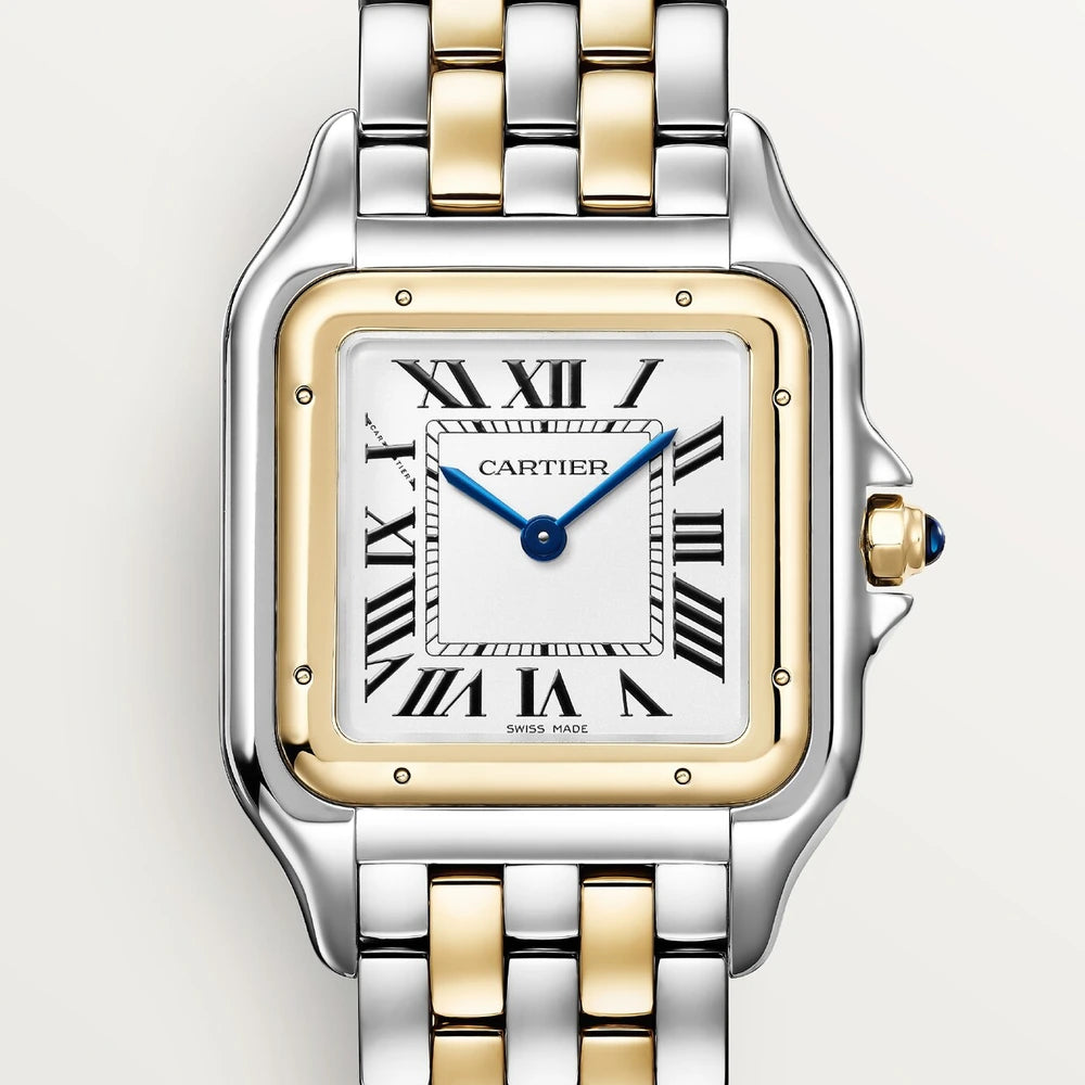 Cartier Panthère de Cartier, large model, quartz, yellow gold, steel