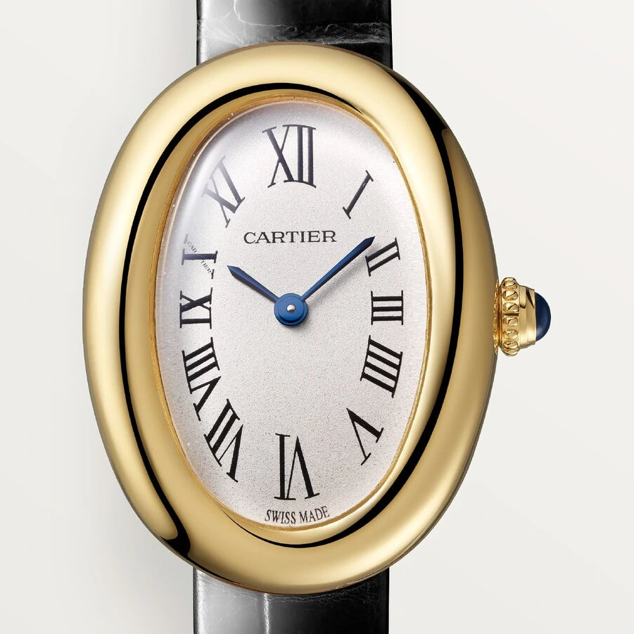 Cartier Baignoire, small model, quartz movement, yellow gold
