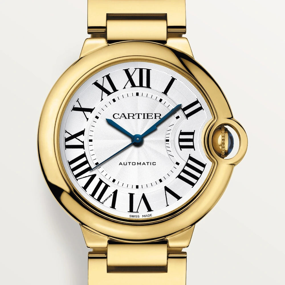 Cartier Ballon Bleu de Cartier, 36 mm, mechanical movement with automatic winding, yellow gold