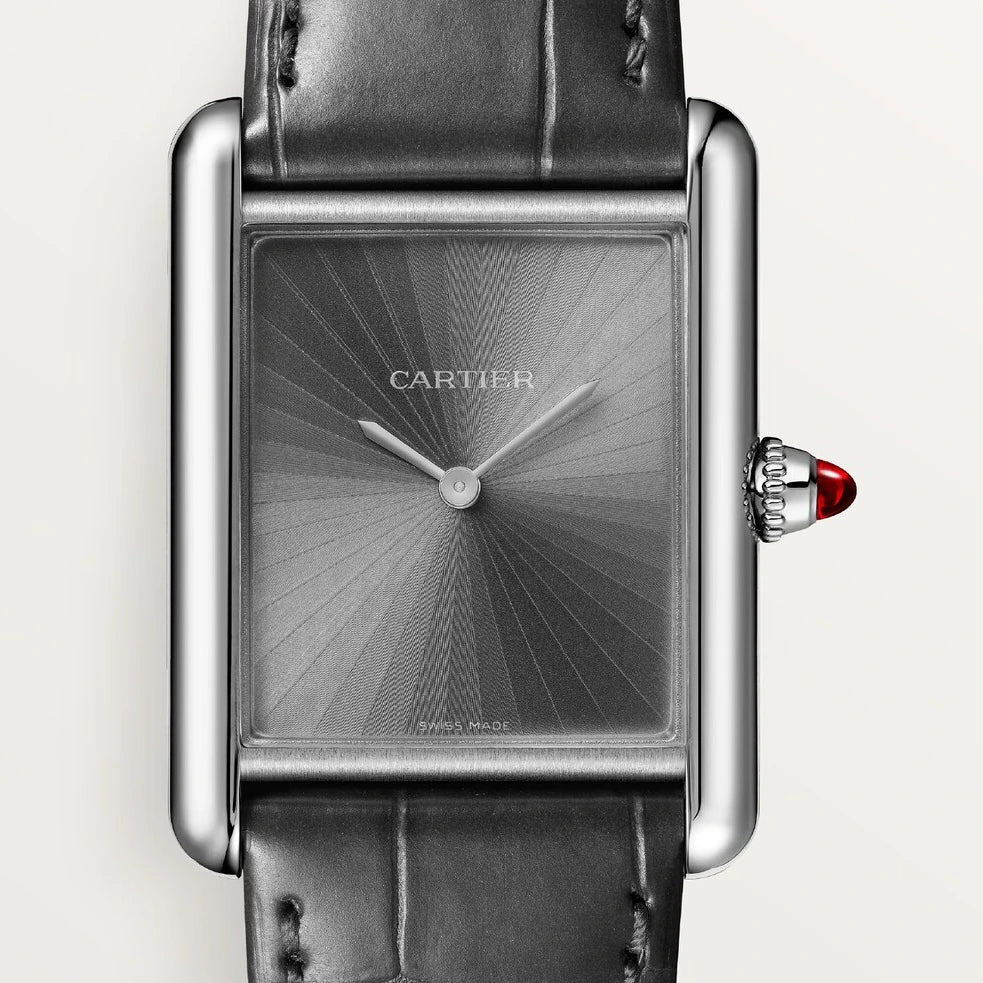 Cartier Tank Louis Cartier, medium model, manual movement, platinum