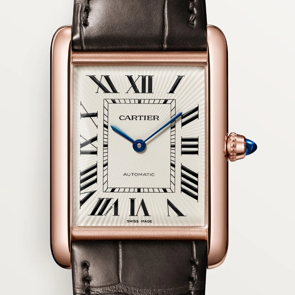 Cartier Tank Louis Cartier, large model, automatic movement, rose gold