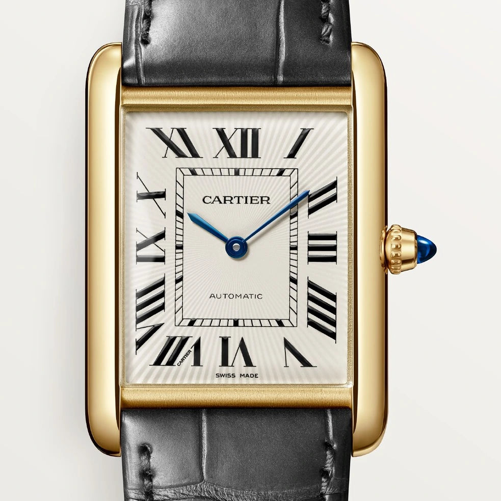 Cartier Tank Louis Cartier, large model, automatic movement, yellow gold