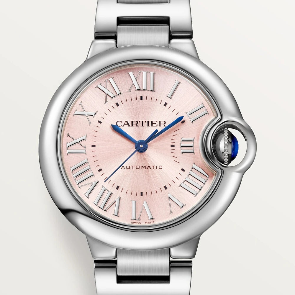 Cartier Ballon Bleu de Cartier, 33 mm, automatic mechanical movement, steel