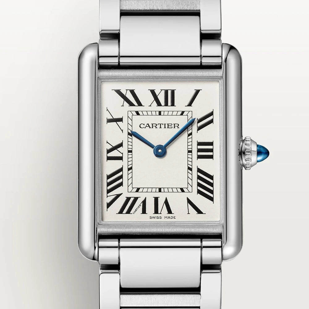 Cartier Tank Must de Cartier, large model, high autonomy quartz movement, steel