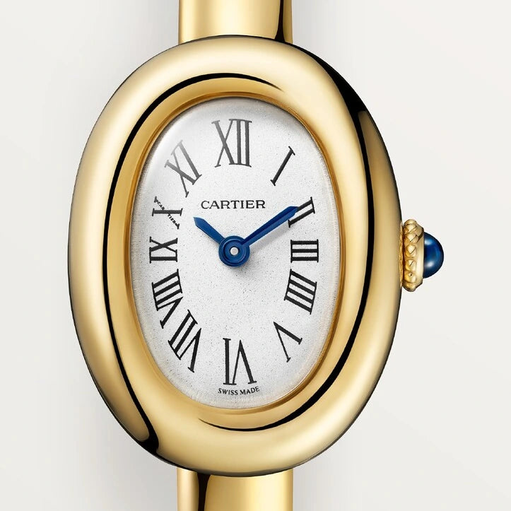 Cartier Baignoire, mini model, quartz movement, yellow gold
