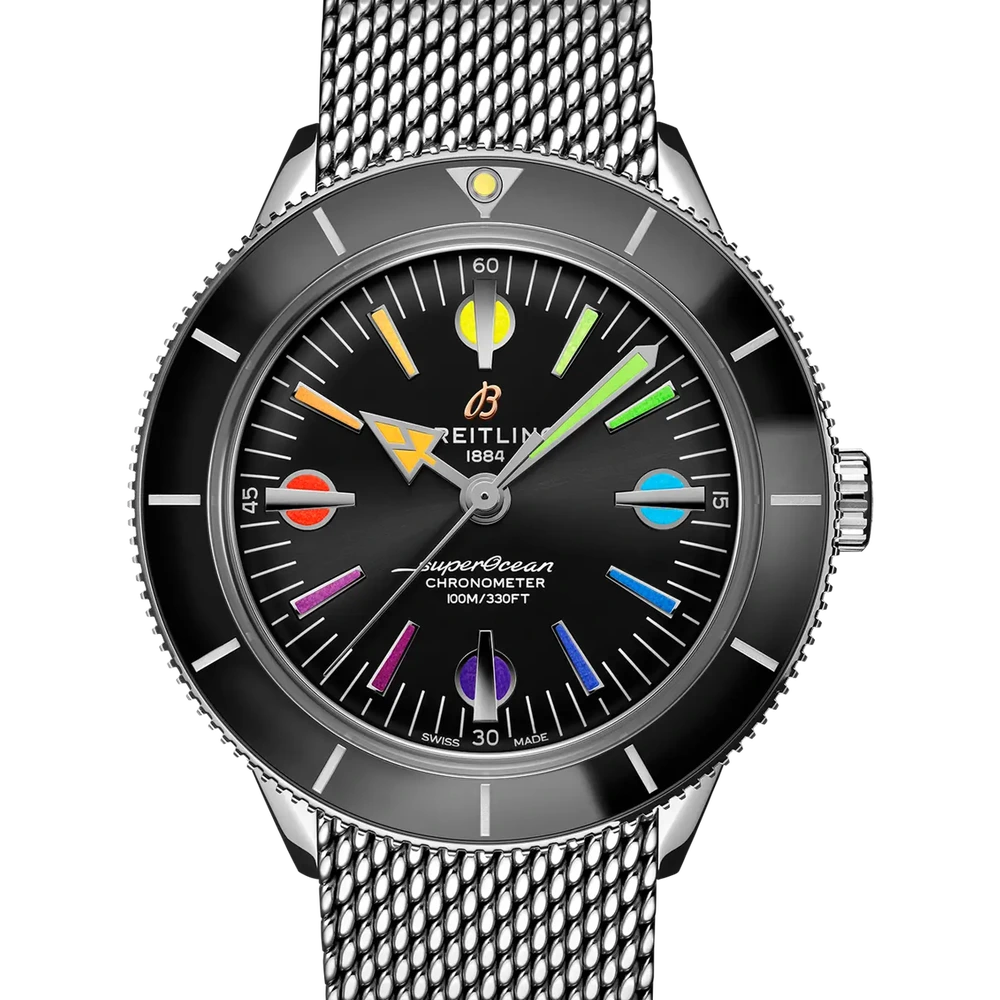 Breitling Superocean Heritage '57 Special Edition, 42 mm, stainless steel, black dial
