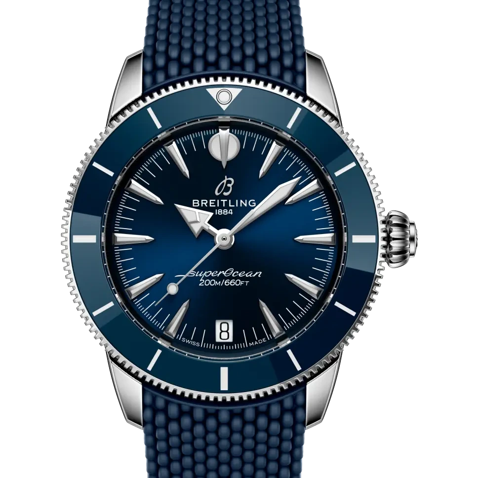 Breitling Superocean Heritage Automatic 36, 36 mm, stainless steel, blue dial