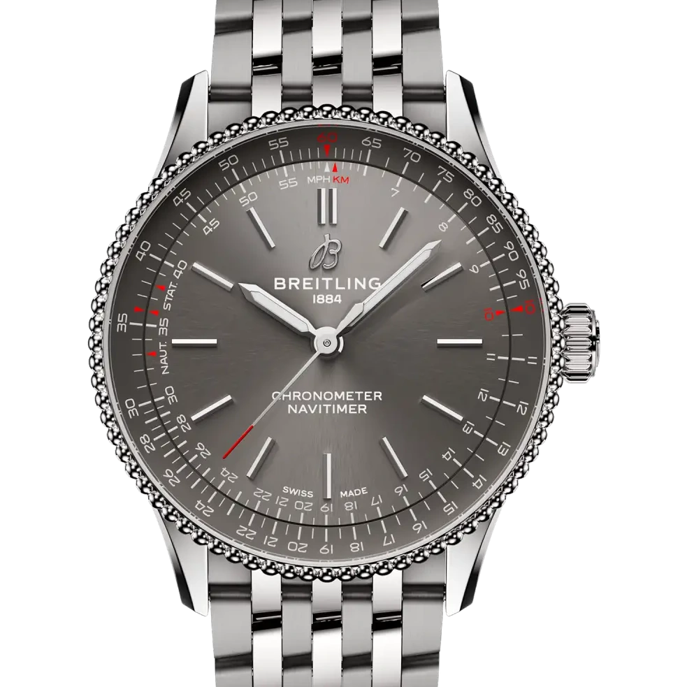 Breitling Navitimer Automatic 36, 36 mm, stainless steel, anthracite dial