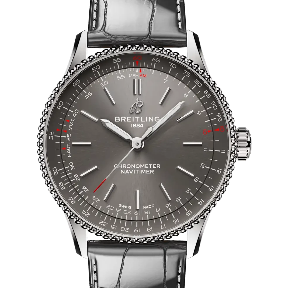 Breitling Navitimer Automatic 36, 36 mm, stainless steel, anthracite dial