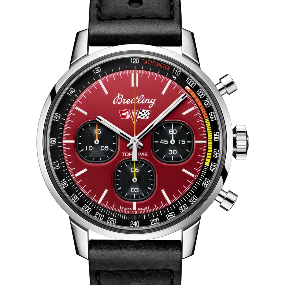 Breitling Top Time Chevrolet Corvette, 42 mm, stainless steel, red dial