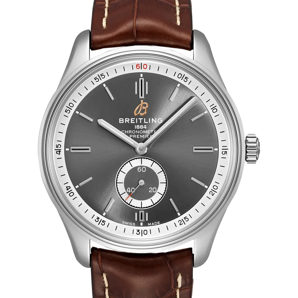Breitling Premier Automatic 40, 40 mm, stainless steel, anthracite dial